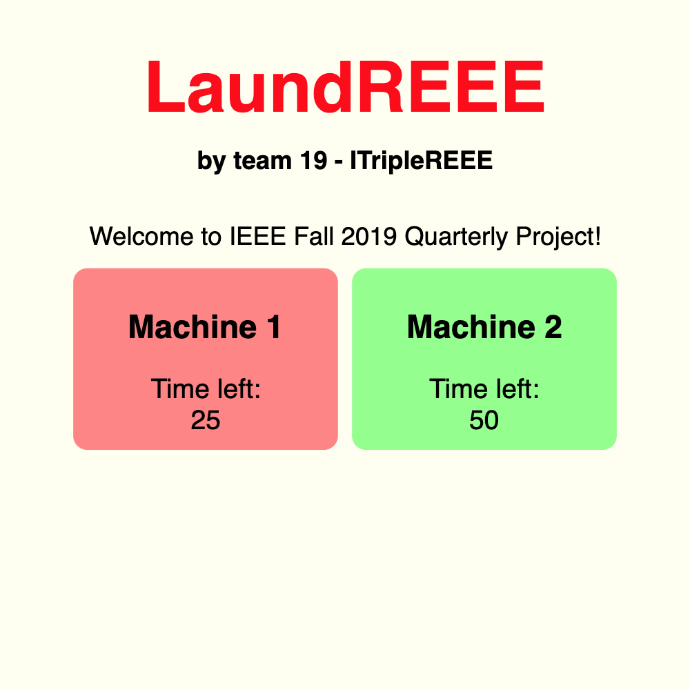 LaundrEEE website screenshot